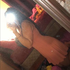 Pink Spaghetti Strap Dress
